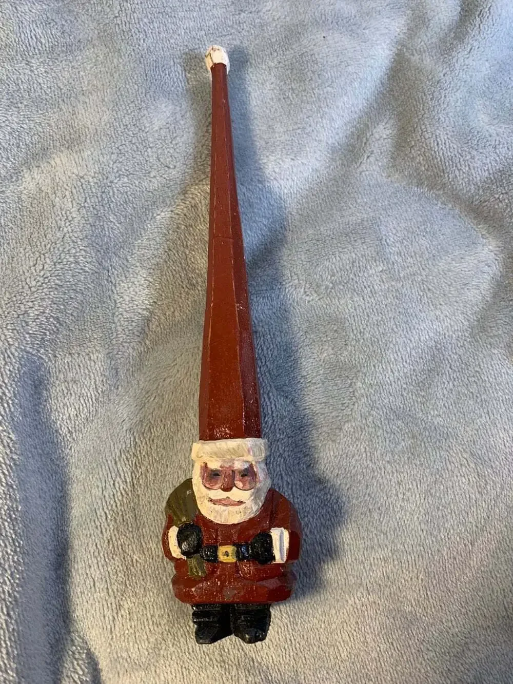 Wooden Santa decoration